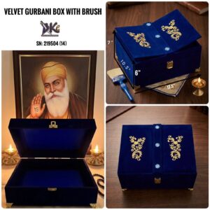 Sanchi Sahib Box Velvet